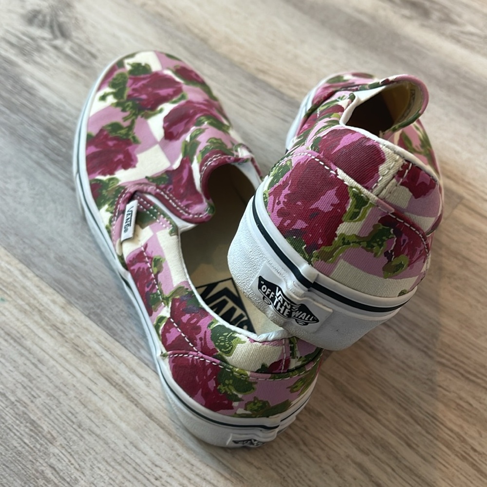 Vans- Custom Checkered Rose Authentic - image 5